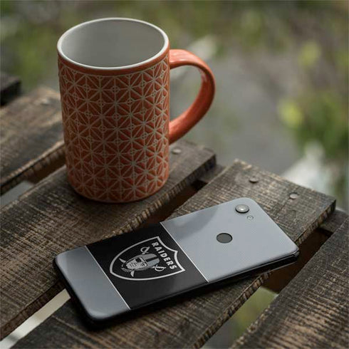 NFL Las Vegas Raiders Zone Block Google Pixel 3a XL Skin